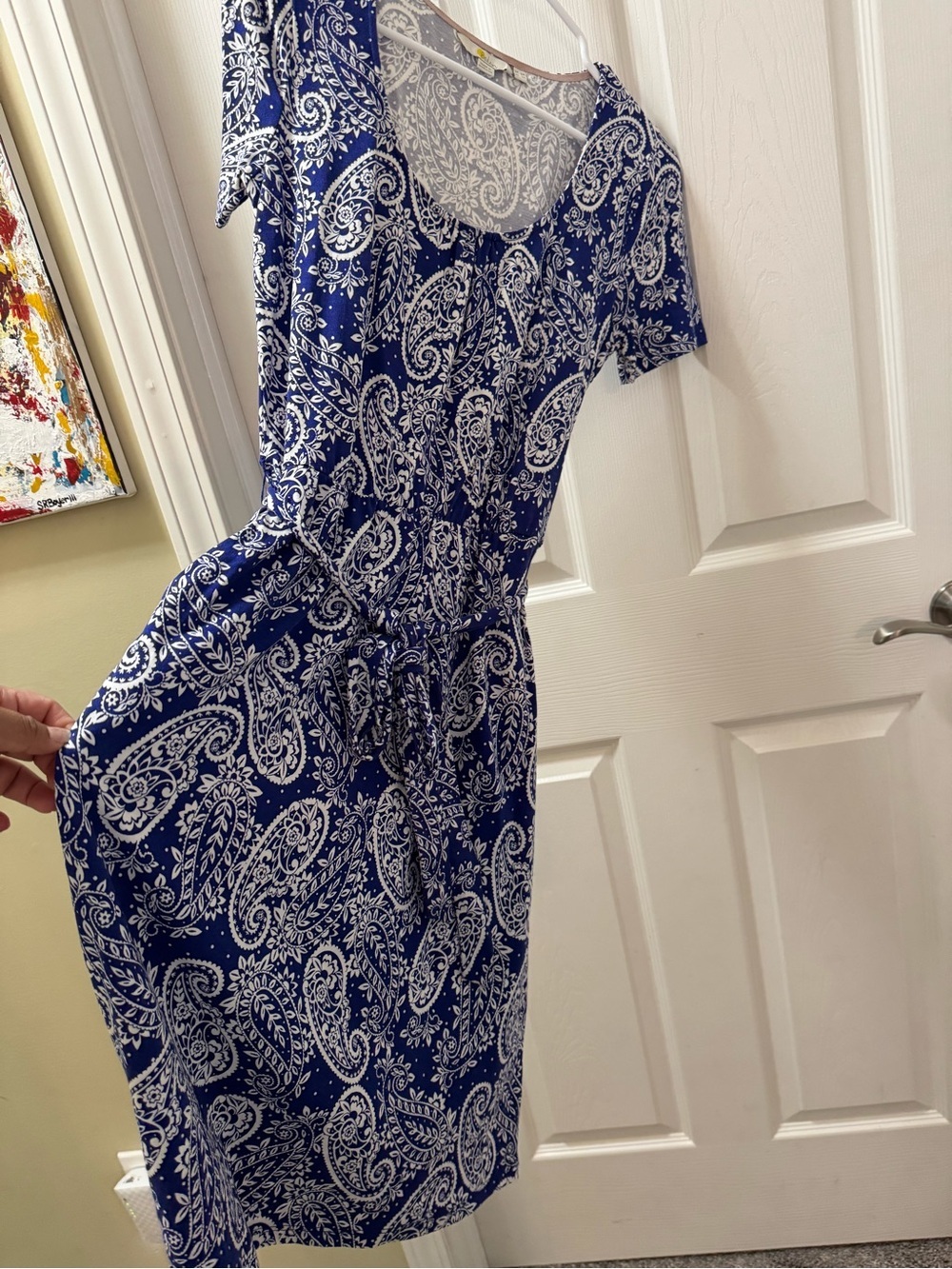 BODEN Elspeth Jersey Dress 2R - Picture 6 of 14
